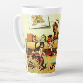 Kitten Classroom Chaos Louis Wain Latte Mok (Linkerhoek)