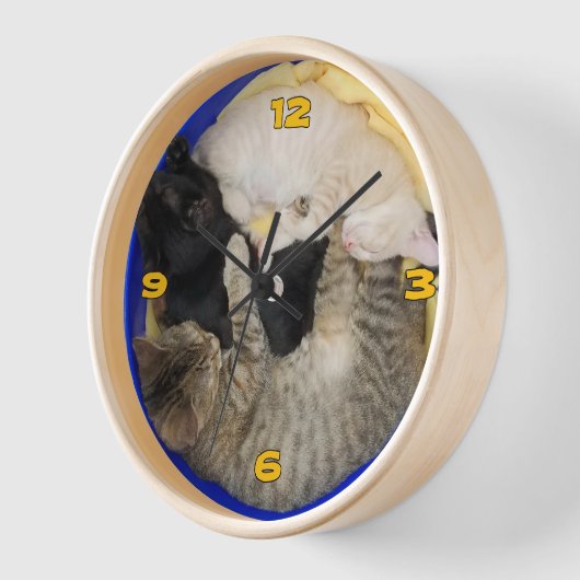 Kitten Clock (Hoek)
