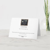 Kitten Cuteness Kaart (Achterkant)