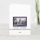 Kitten Dax Liefde Kaart (Achterkant)