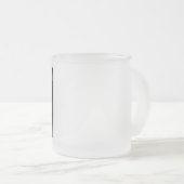 Kitten denkt de hele dag aan moord matglas koffiemok (Voorkant rechts)