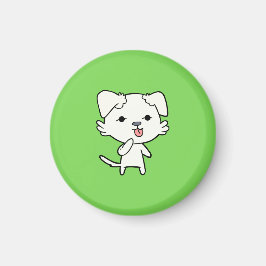Kitten Dog Magnet - Groen