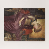 Kitten (door Frederic Leighton) Legpuzzel (Horizontaal)