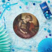 Kitten (door Frederic Leighton) Papieren Bordje (Feest)