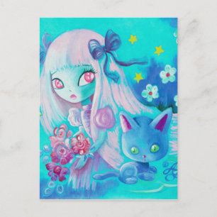 Kitten Dreams Briefkaart