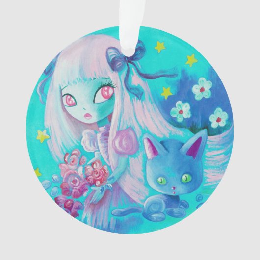 Kitten Dreams Ornament (voorkant)