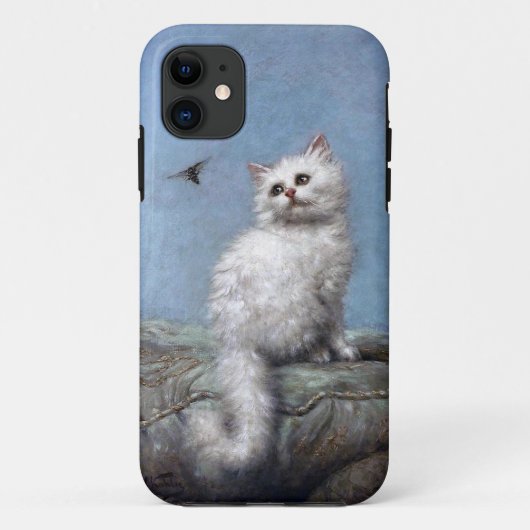 Kitten en Bee, Carl Kahler Case-Mate iPhone Case (Achterkant)