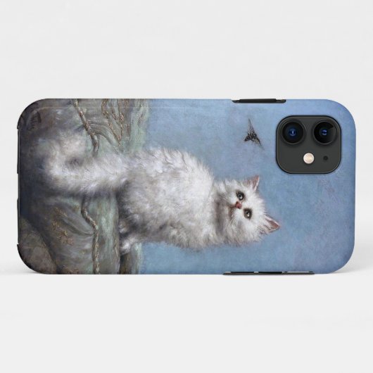 Kitten en Bee, Carl Kahler Case-Mate iPhone Case (Achterkant (horizontaal))