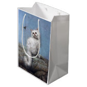 Kitten en Bee, Carl Kahler Medium Cadeauzakje (Achterkant Gekanteld)