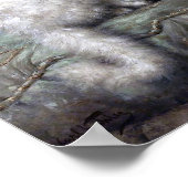 Kitten en Bee, Carl Kahler Poster (Hoek)