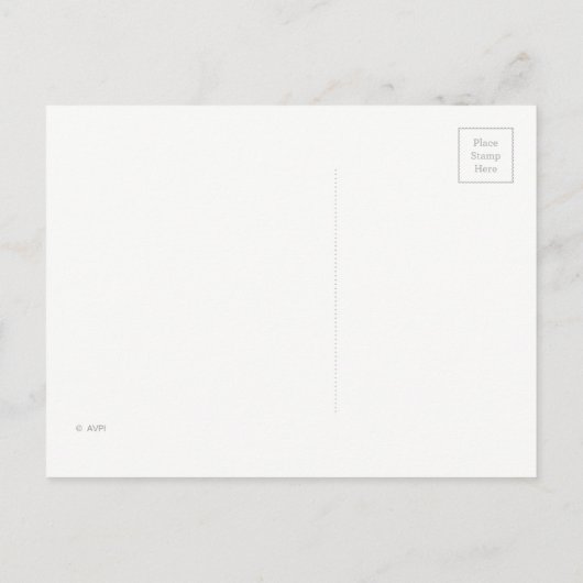 Kitten en Bunny met regenboog Briefkaart (Achterkant)