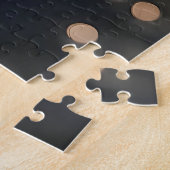 Kitten en Leeuw Puddle Reflectie Legpuzzel (Zijkant)