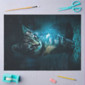 Kitten en magisch weefsel / ambachtelijk papier (Craft)