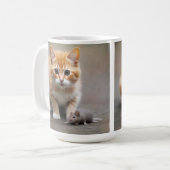 Kitten en Muis Koffiemok (Voorkant links)