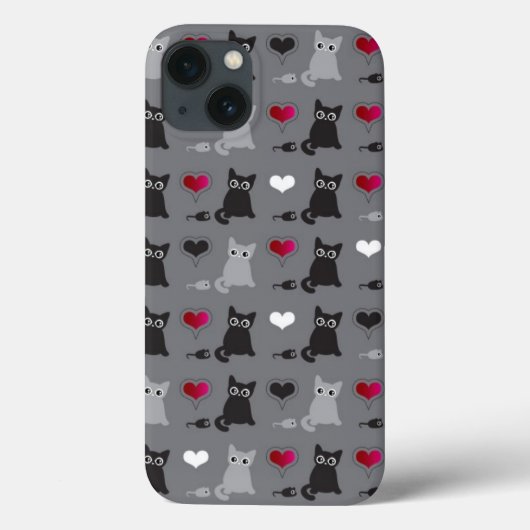 kitten en muizen Case-Mate iPhone case (Achterkant)
