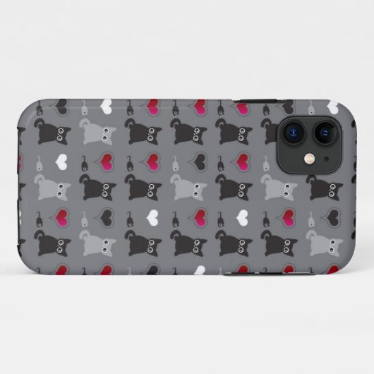 kitten en muizen Case-Mate iPhone case (Achterkant (horizontaal))