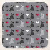 kitten en muizen kartonnen onderzetters (Voorkant)