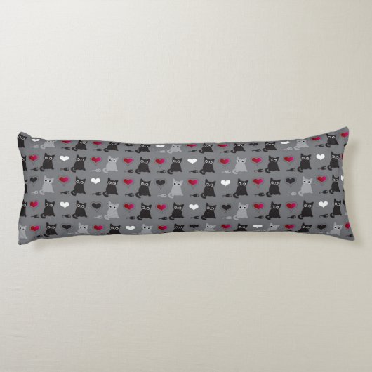 kitten en muizen lichaamskussen (Achterkant)