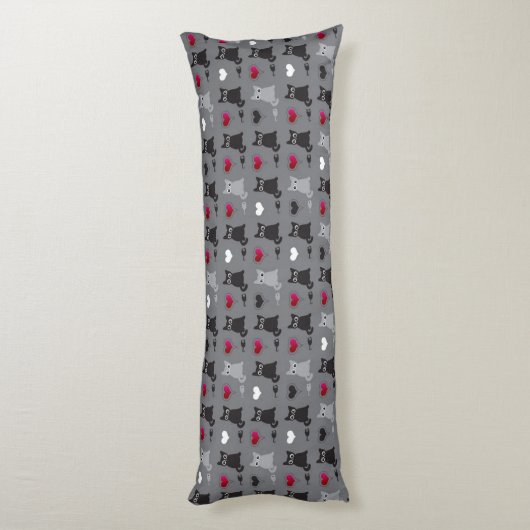 kitten en muizen lichaamskussen (Achterkant (Verticaal))