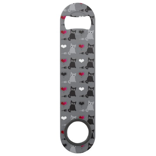 kitten en muizen speed flessenopener (Voorkant)