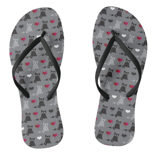 kitten en muizen teenslippers (Voetbed)