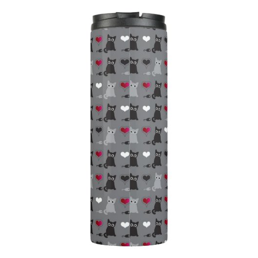 kitten en muizen thermosbeker (Achterkant)