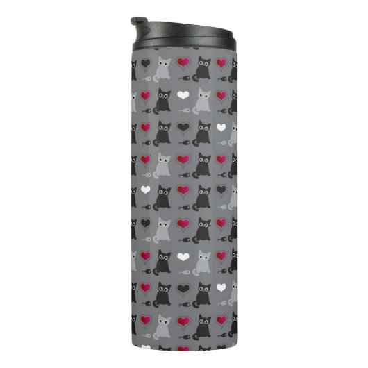 kitten en muizen thermosbeker (Geroteerd rechts)