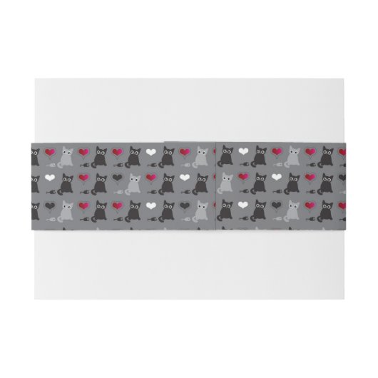 kitten en muizen uitnodigingen wikkel (Achterkant Voorbeeld)