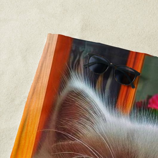 Kitten en Paw Strandlaken (In situ)