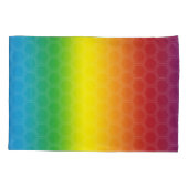 Kitten en puppy Rainbow-kussensloop. Kussensloop (Achterkant)