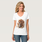 Kitten en Puppy T-shirt (Voorkant volledig)
