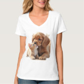 Kitten en Puppy T-shirt (Voorkant)