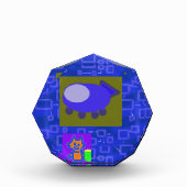 Kitten en Ruimteschip Fotoblok (Voorkant)