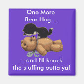 Kitten en Teddy Bear Gifts Magneet (Voorkant)