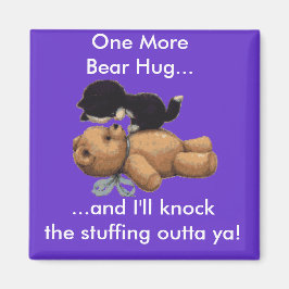 Kitten en Teddy Bear Gifts Magneet