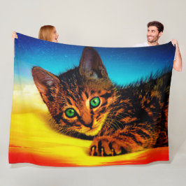Kitten Fleece Deken