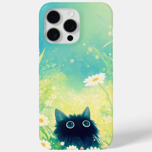 Kitten Flower Retreat Case-Mate iPhone Case (Achterkant)