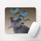 Kitten Flowers Mousepad Muismat (Met muis)