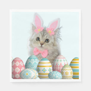 Kitten Foto Konijn Oren  Servet