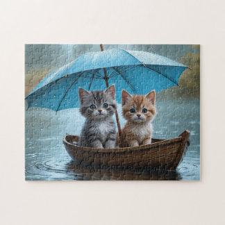 Kitten Fotopuzzels Kitten Kunst Internet Jigsaw Pu Legpuzzel
