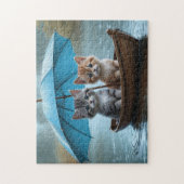 Kitten Fotopuzzels Kitten Kunst Internet Jigsaw Pu Legpuzzel (Verticaal)