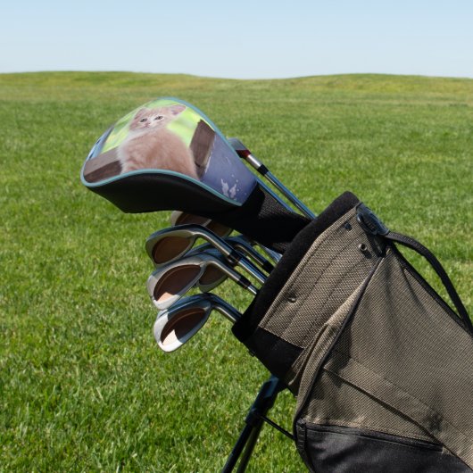 Kitten Golfheadcover (Insitu)
