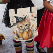 Kitten Halloween Snoep Tote Bag