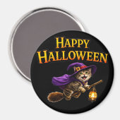 Kitten happy Halloween magnet (Voorkant / Achterkant)