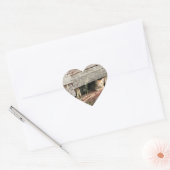 Kitten hart Sticker (Envelop)