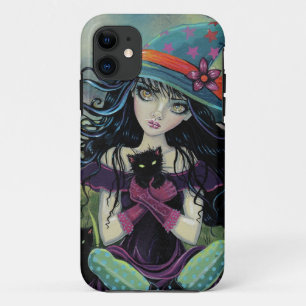 Kitten Heks Halloween Fantasy Kunst iPhone 5 Hoesj 11 Hoesje