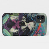 Kitten Heks Halloween Fantasy Kunst iPhone 5 Hoesj Case-Mate iPhone Case (Achterkant (horizontaal))