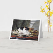 Kitten, Henriette Ronner-Knip Kaart (Gele Bloem)