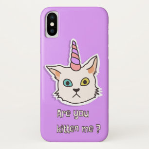 Kitten Hoesje-Mate Barely iPhone X Case-Mate iPhone Case