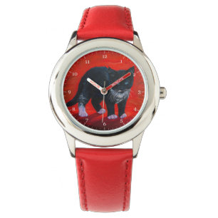Kitten Horloge